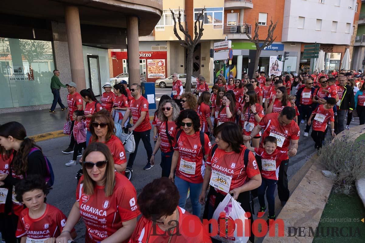 Marcha de la ONG Delwende en Caravaca