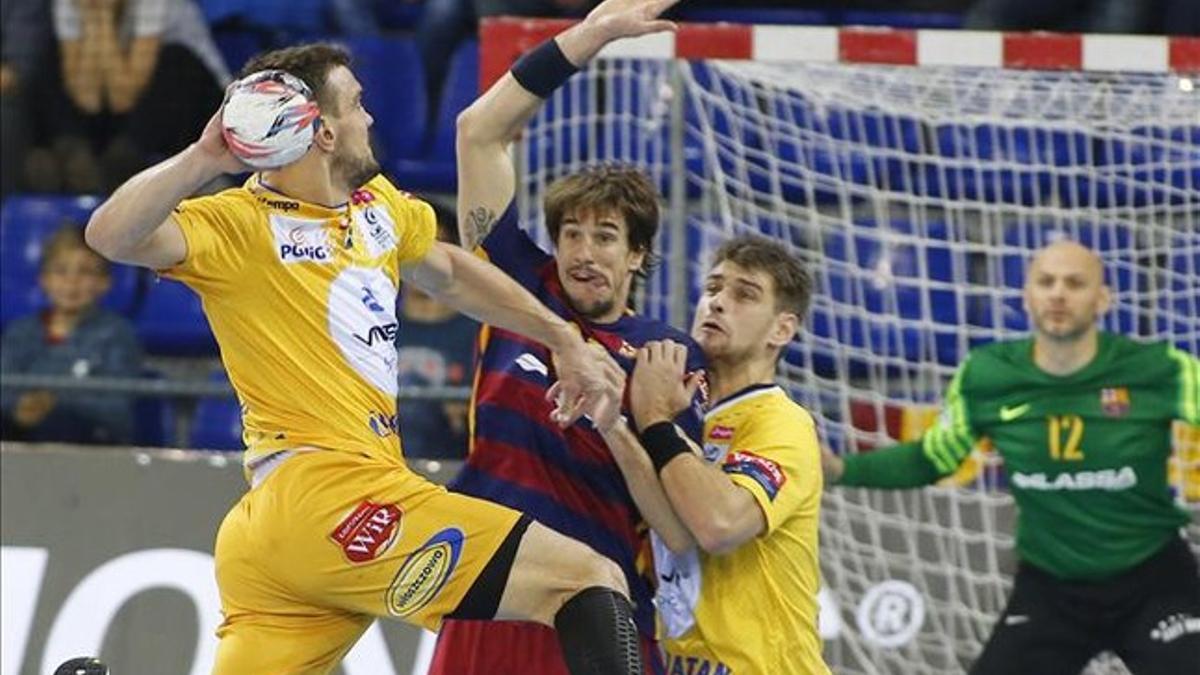 El Kielce sacó rédito de su juego físico tanto en defensa como en ataque