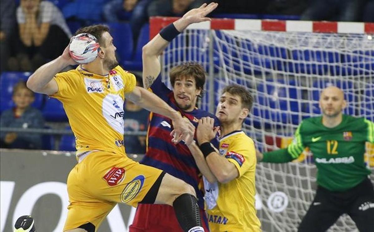 El Kielce sacó rédito de su juego físico tanto en defensa como en ataque