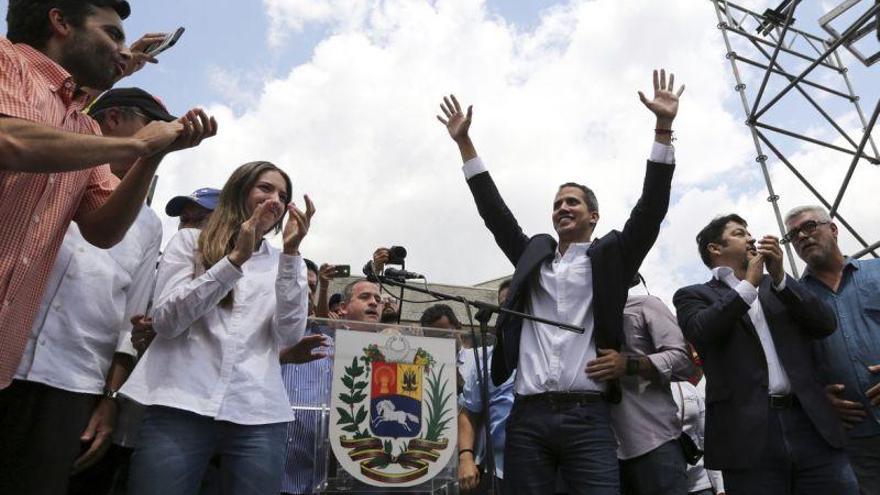 Guaidó pide al Parlamento de Venezuela declarar el &#039;estado de alarma&#039; por la falta de luz