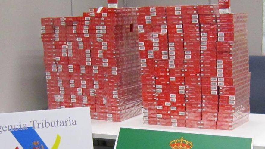 Intervenidas más de 1.500 cajetillas de tabaco de contrabando en Peinador