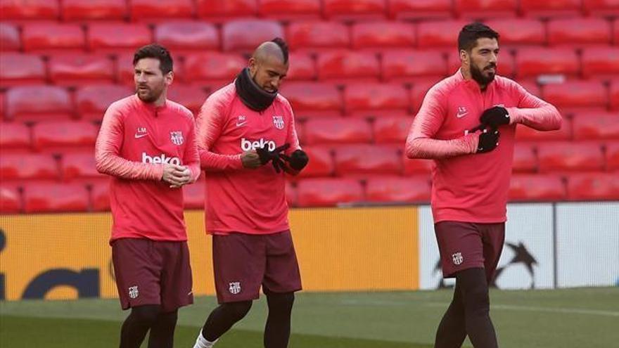 El Barça nunca ha ganado en Old Trafford