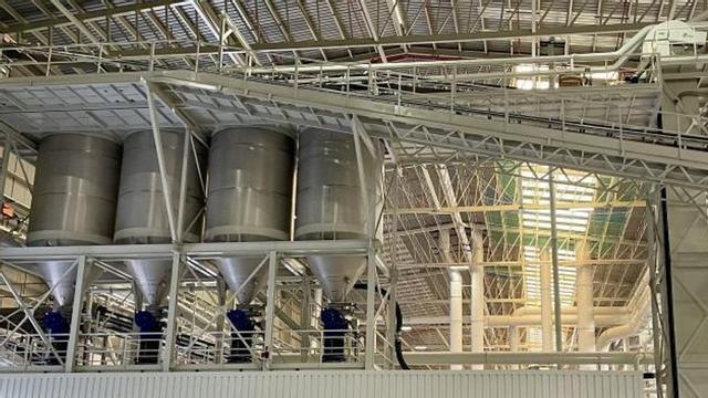 SILOS. Imagen de uno de los proyectos ejecutados por la compañía castellonense recientemente.  | MEDITERRÁNEO