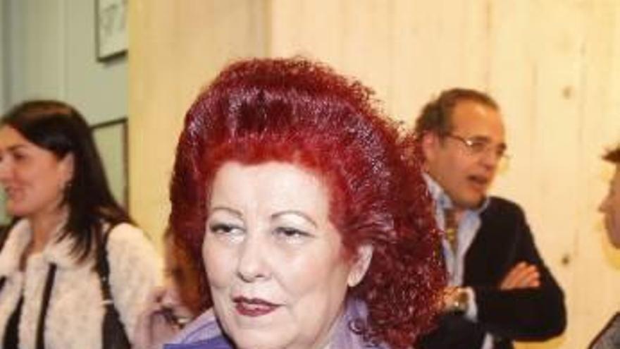 La exdirecora del IVAM, Consuelo Ciscar.