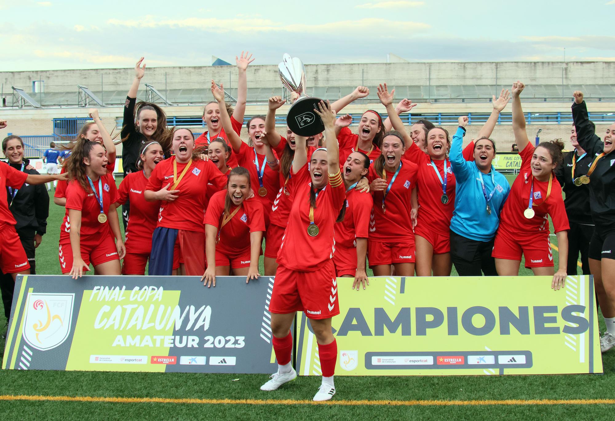 Final de la Copa Catalunya femenina amateur CF Igualada - AEM Lleida B