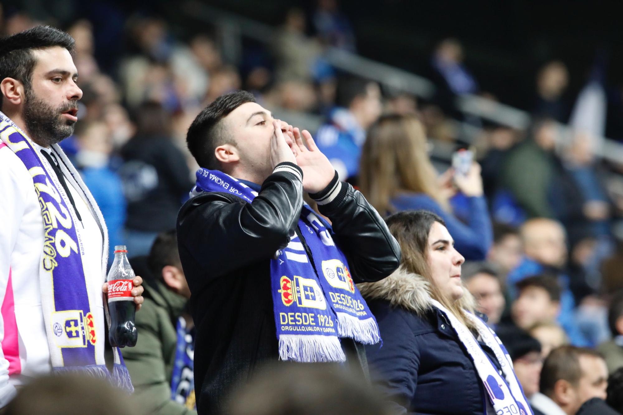 En imágenes: así se vivió el derbi en el Tartiere