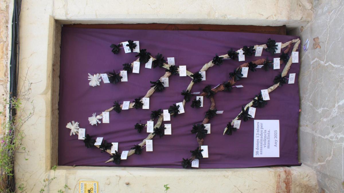 La celebración del 25N en Binissalem.