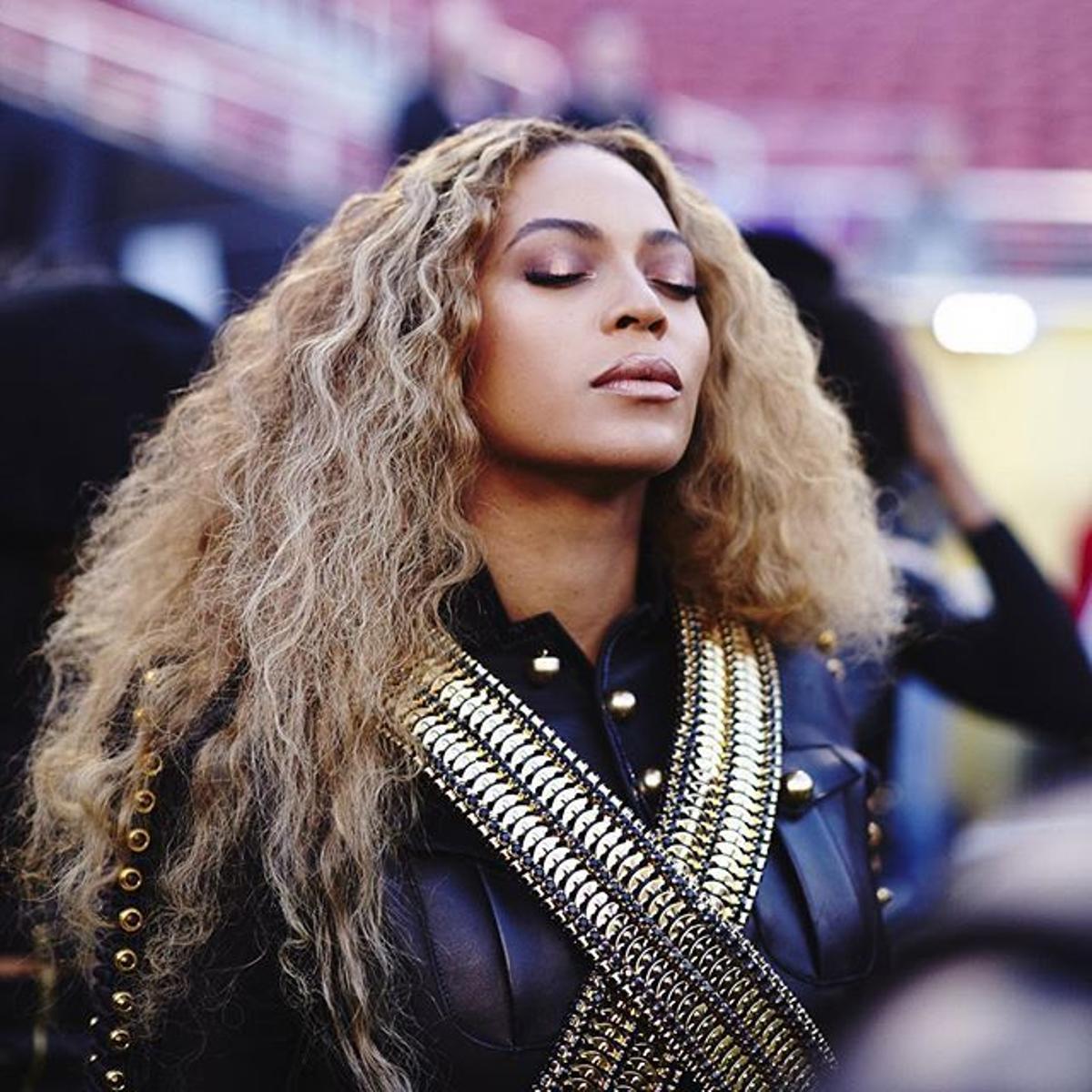 Las imágenes de Beyoncé durante la Super Bowl