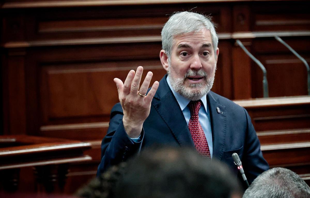 Fernando Clavijo, presidente del Gobierno de Canarias.