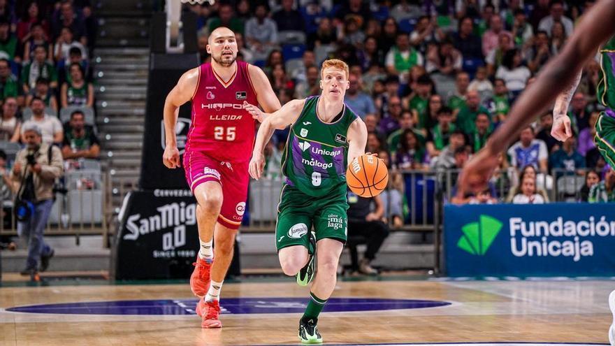 Alberto Díaz se fracturó un dedo en el partido contra el Hiopos Lleida