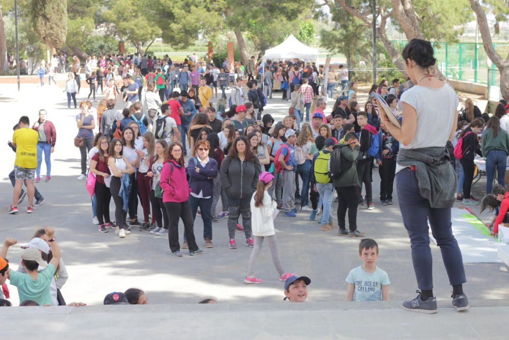 Actividades de la III Marxa Escolar per l'Horta