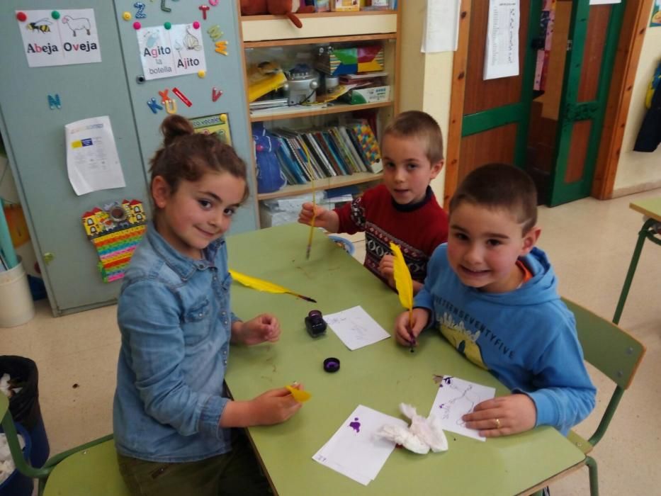 Celebración del Día del Libro en los colegios de Gijón