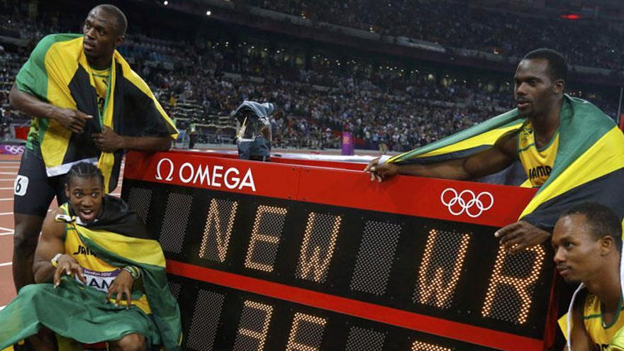 Jamaica arrasa con el récord del mundo de 4x100