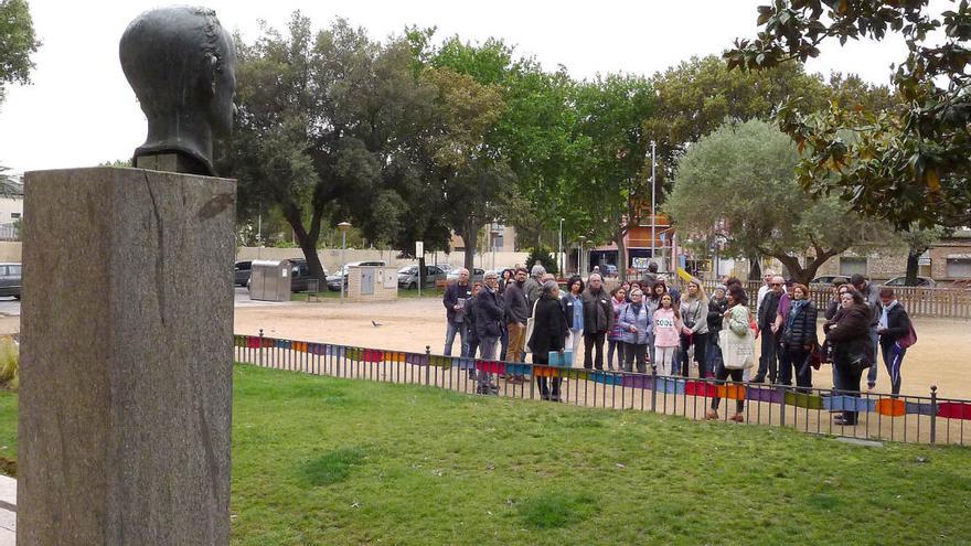 Els participants de la visita feta per Fires