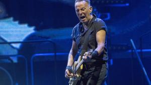 Bruce Springsteen durante el concierto celebrado en el Estadi Olímpic de Barcelona el pasado 30 de abril.