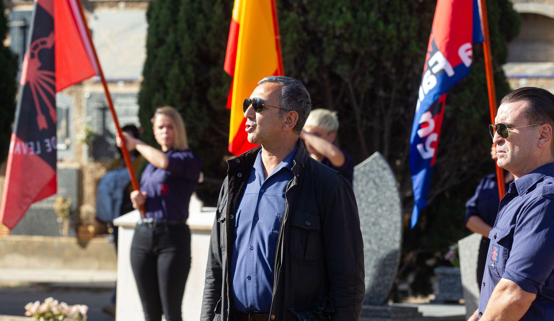 La Falange realiza su homenaje a Primo de Rivera en Alicante