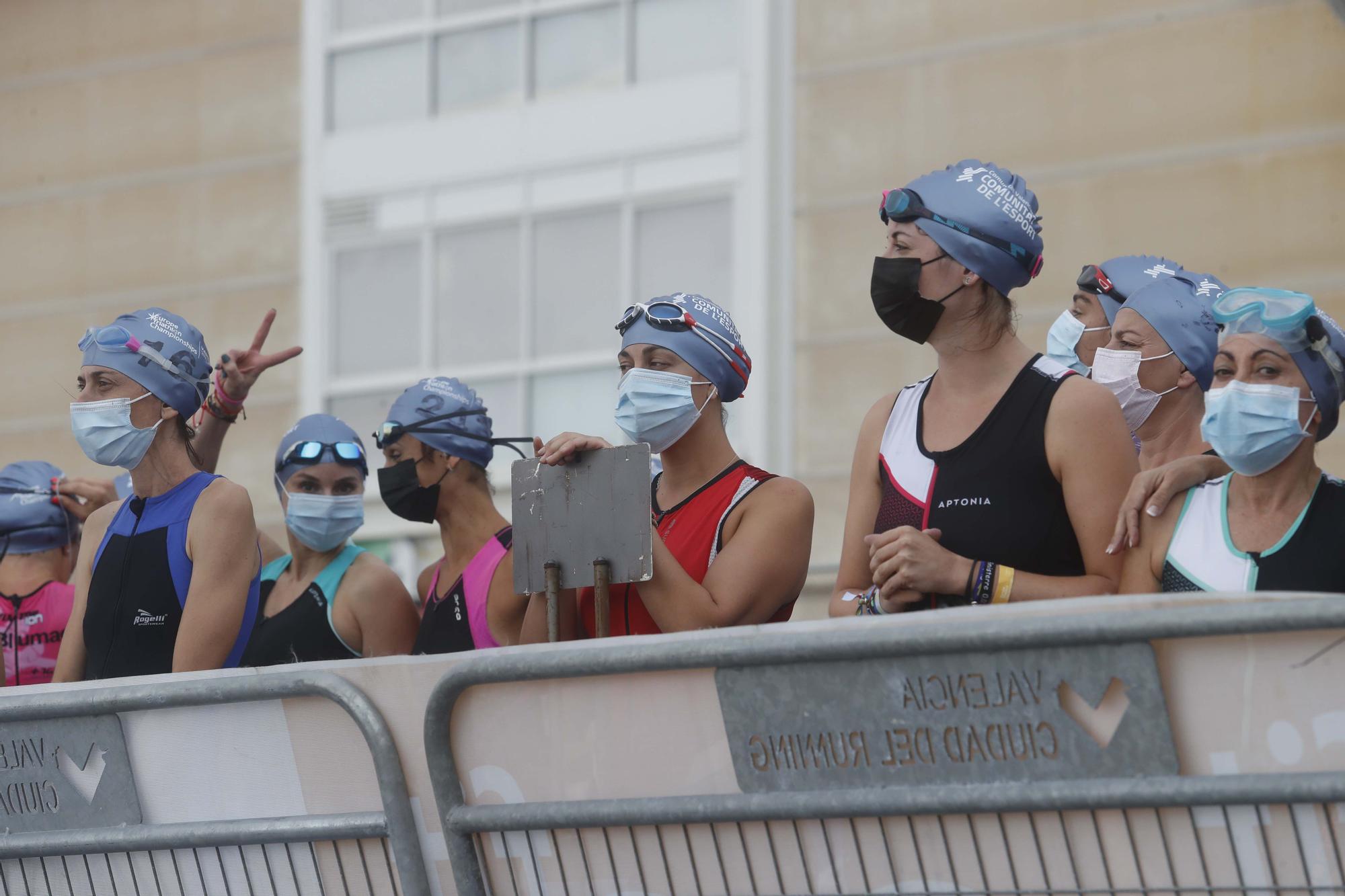 Europe Triathlon Championships Valencia 2021.  Supersprint Open masculino y femenino