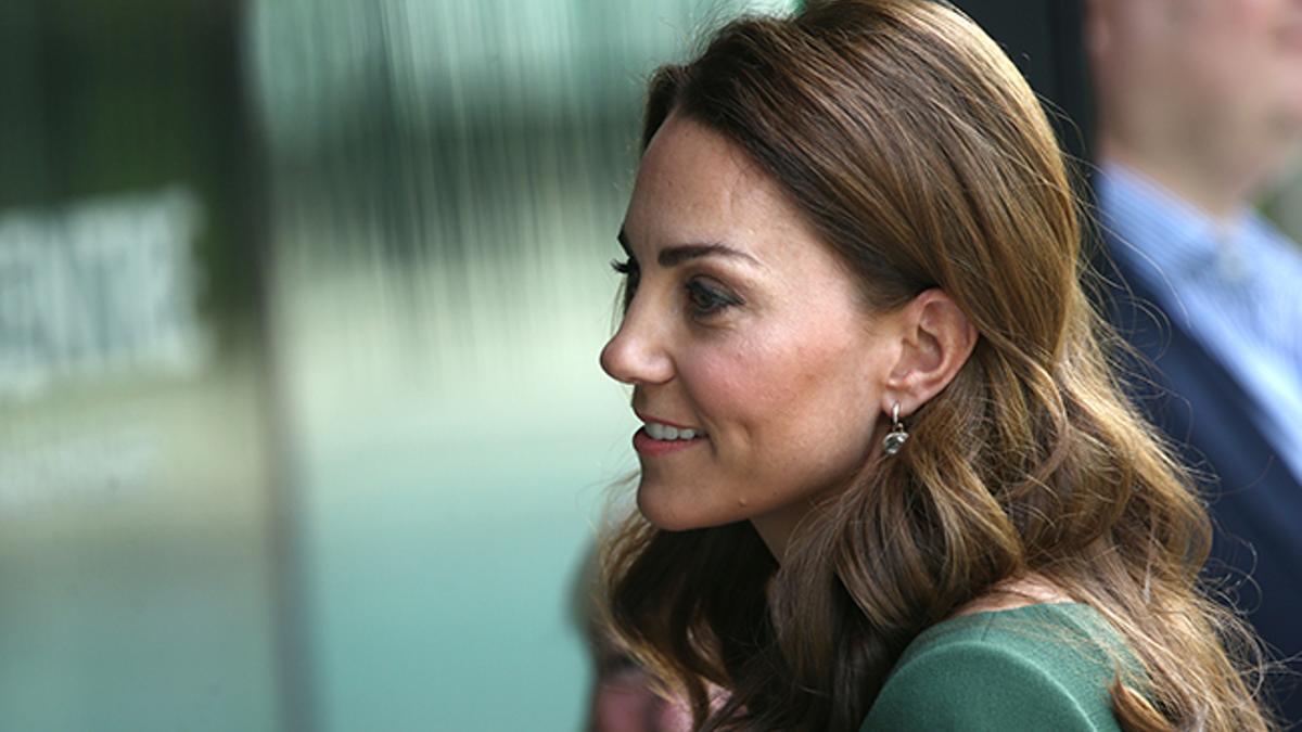 Bello primero plano de Kate Middleton en Londres