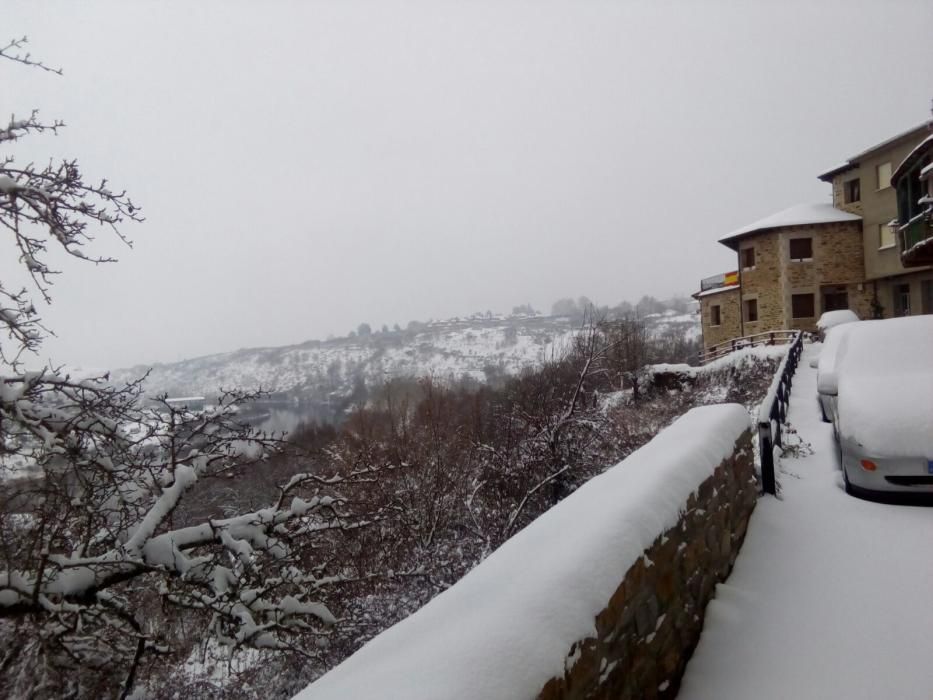 Nieve y hielo en Sanabria