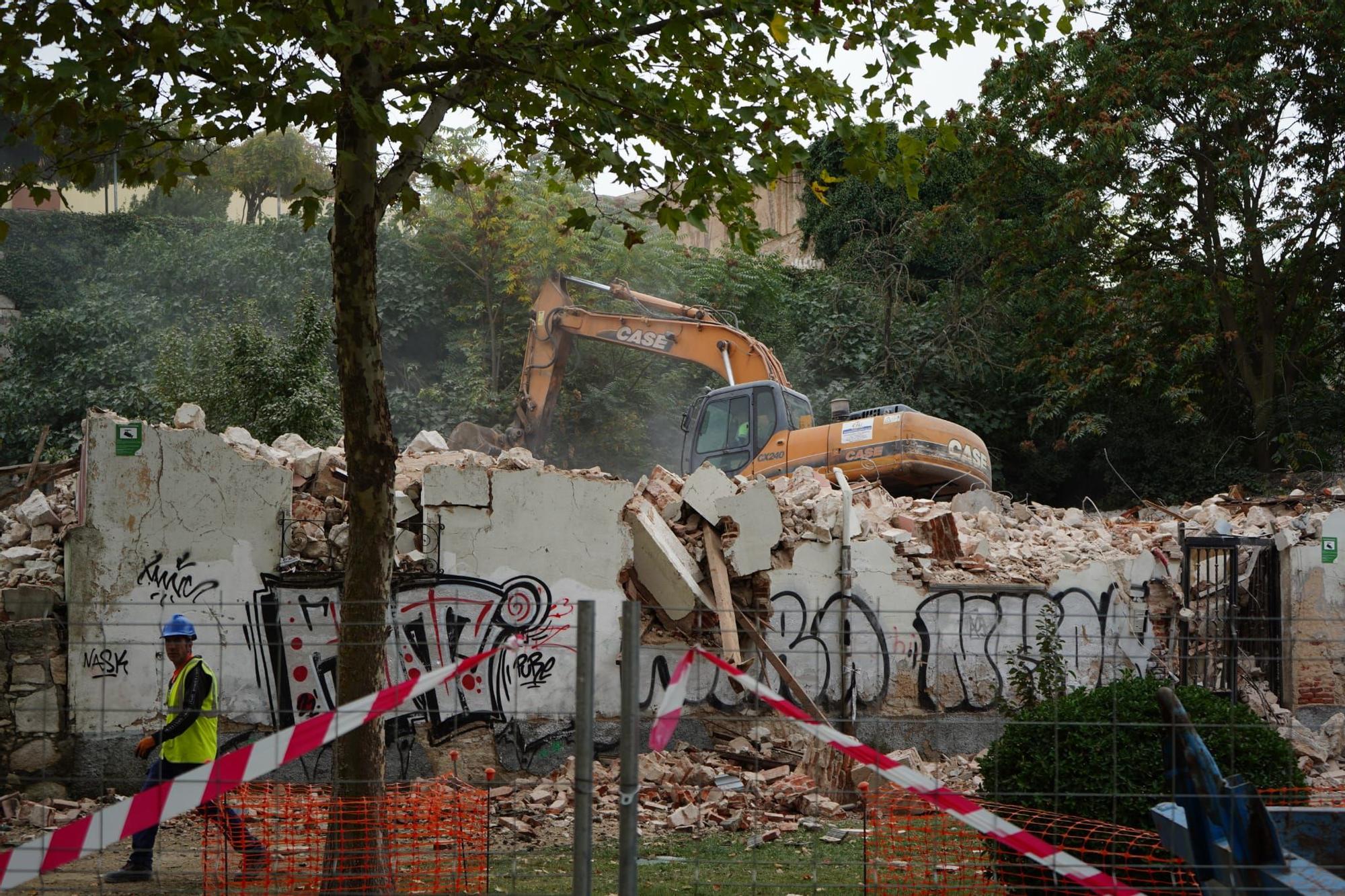 GALERÍA | Nuevos derribos para completar la liberación de la muralla en Zamora