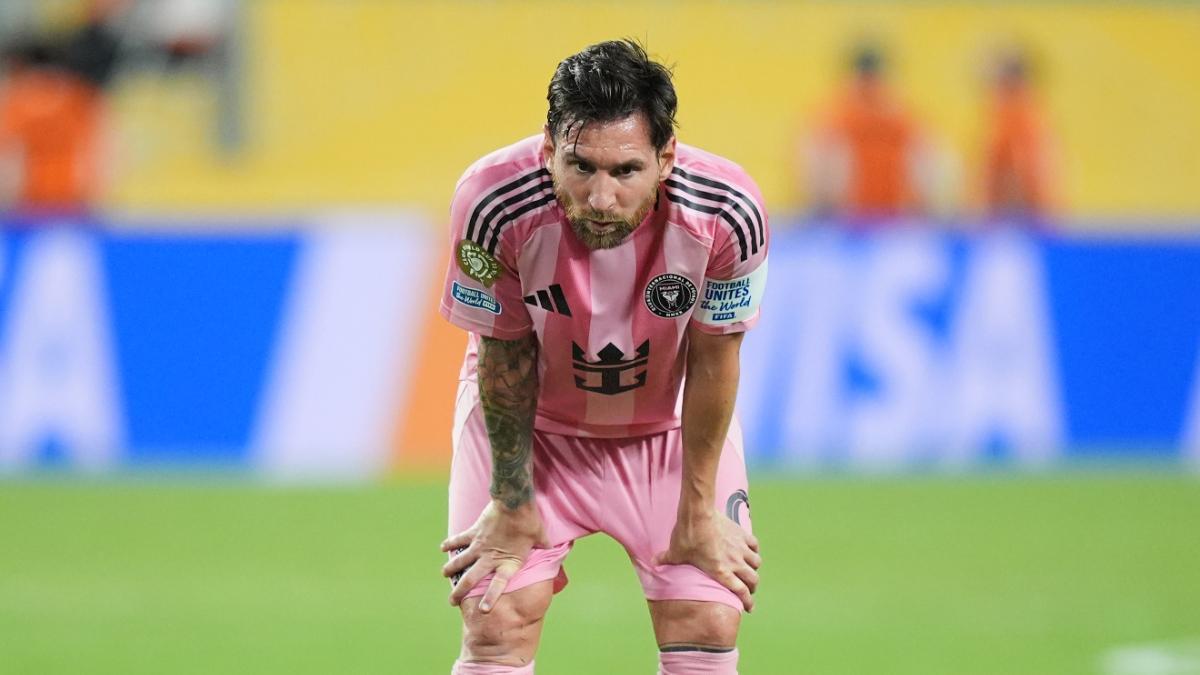Leo Messi, durante el partido ante el Al-Ahly