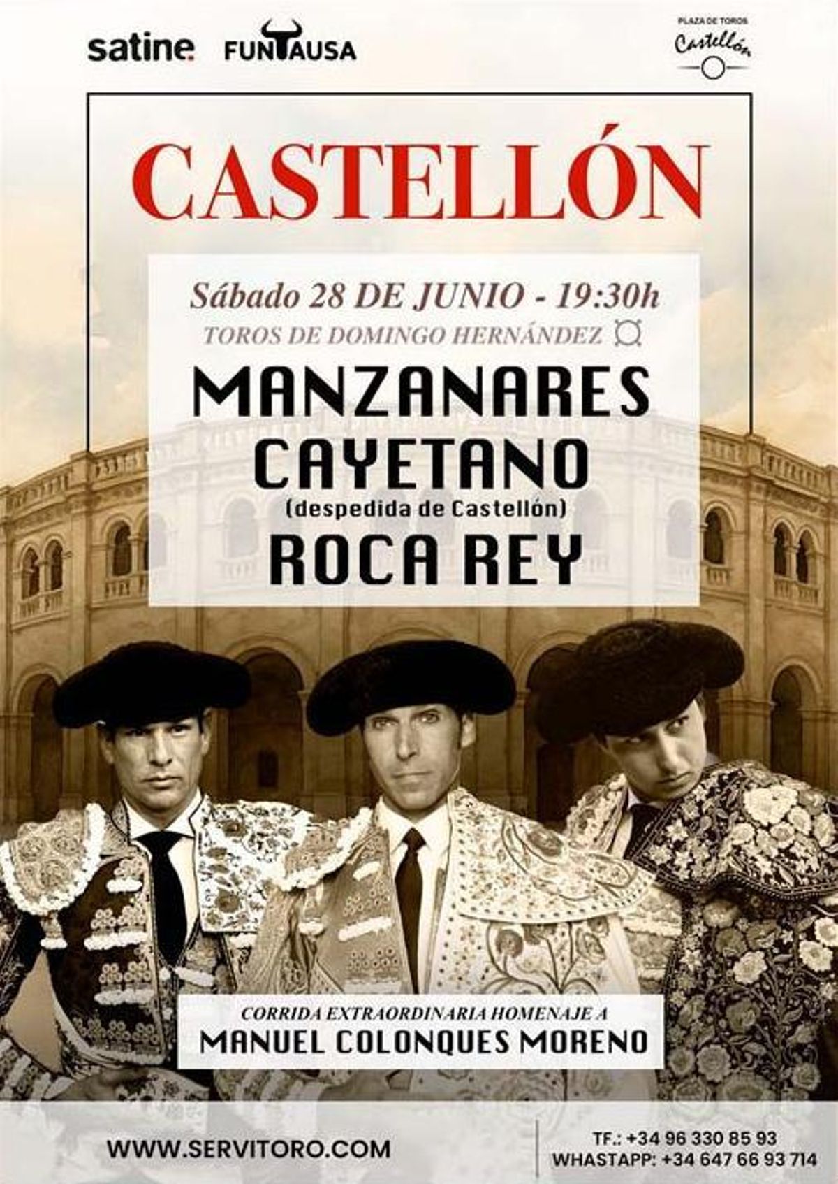Corrida extraordinaria.