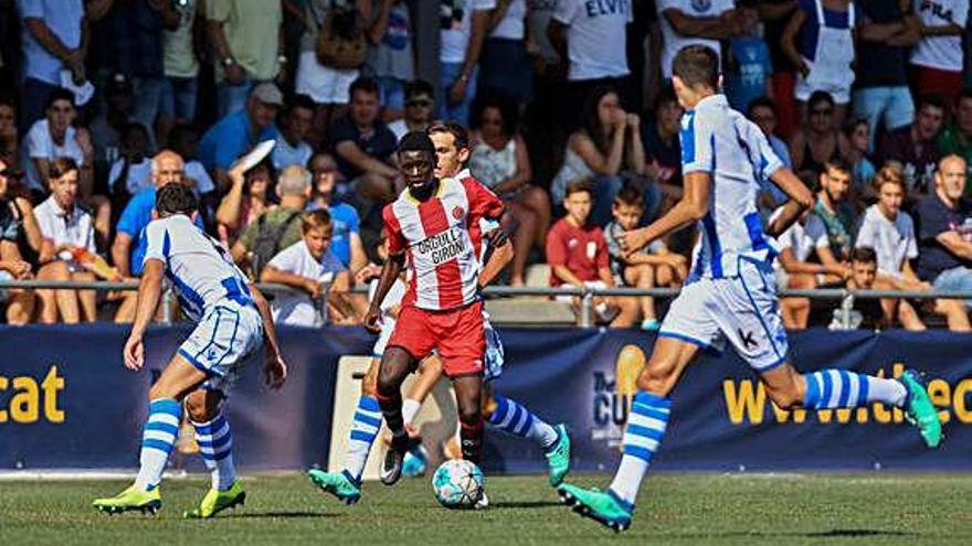 El Girona B goleja l&#039;Atlètic Club Sant Pol (8-0) i acaba setè al torneig The Cup