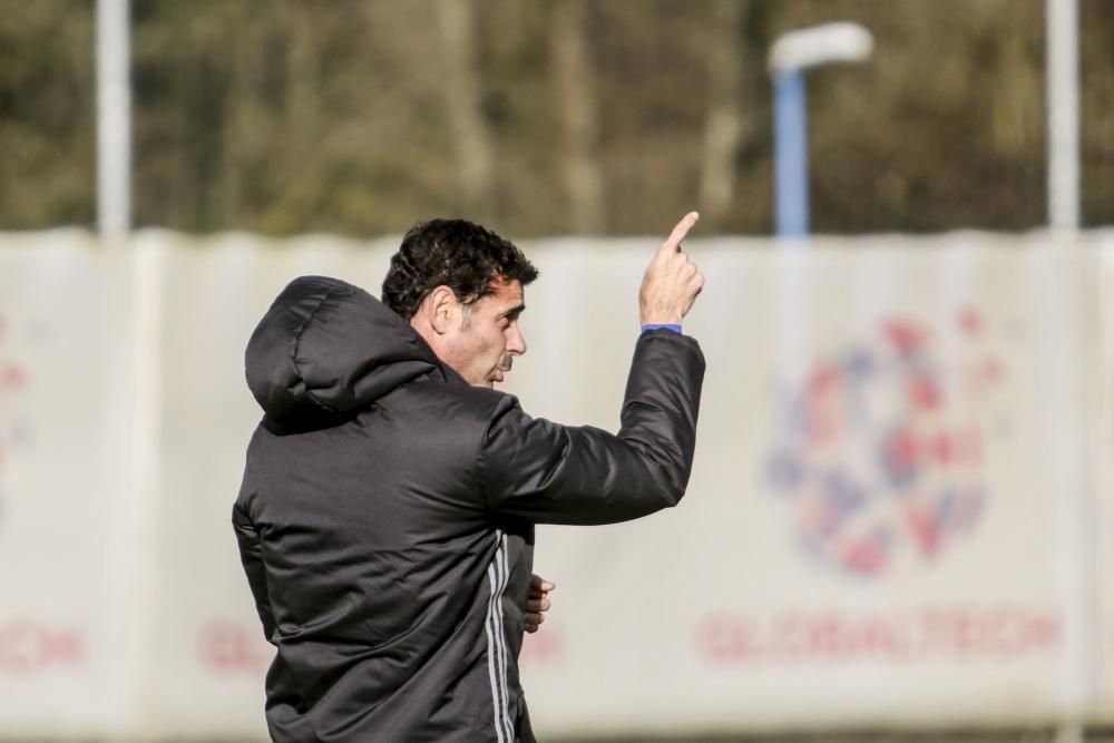 Entrenamiento del Real Oviedo