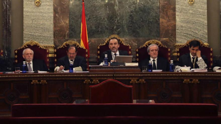 Els membres del Tribunal Suprem que jutjaran els presos