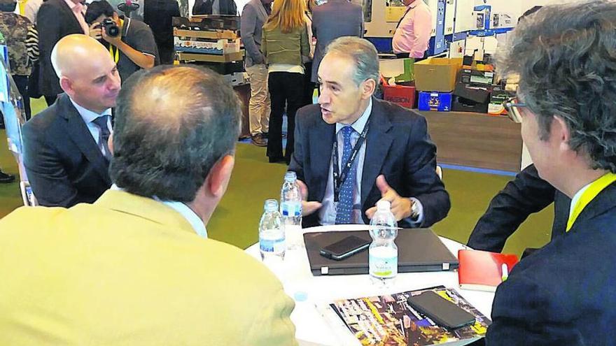 Representación de la Autoridad Portuaria en la edición anterior de la feria internacional Fruit Attraction.