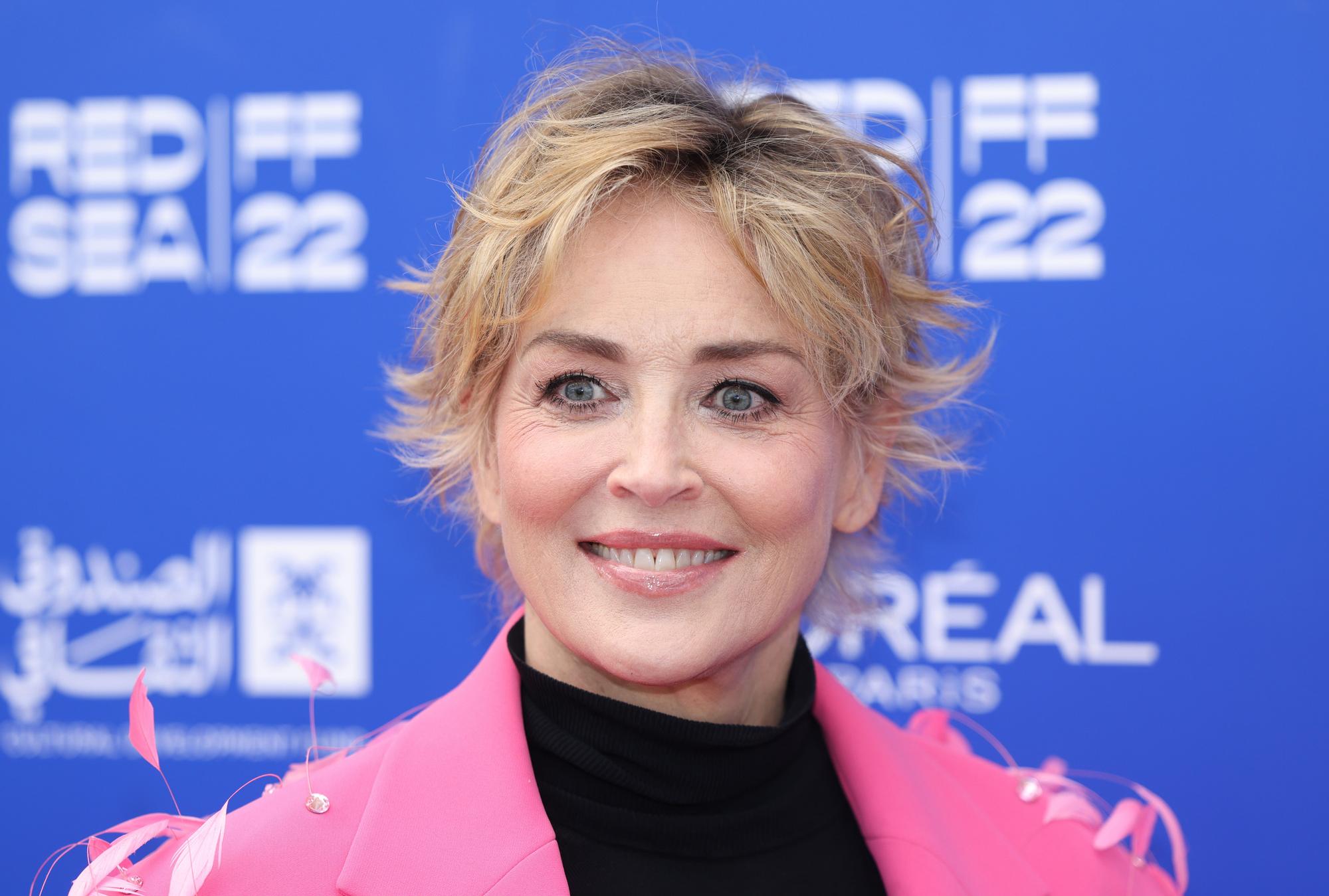 Sharon Stone en diciembre de 2022