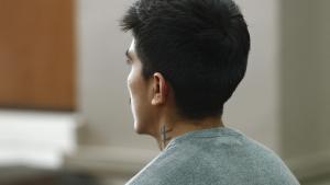 Empieza el juicio por violar a una adolescente en Igualada. Brian Raimundo, el acusado de intento de asesinato y violación a una adolescente en Igualada, durante un juicio en la Audiencia de Barcelona, a 17 de junio de 2024, en Barcelona, Catalunya (España).