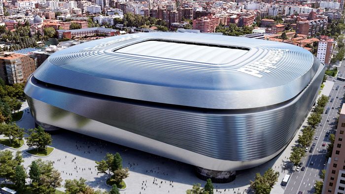 Aspecto de cómo quedará el nuevo Bernabéu