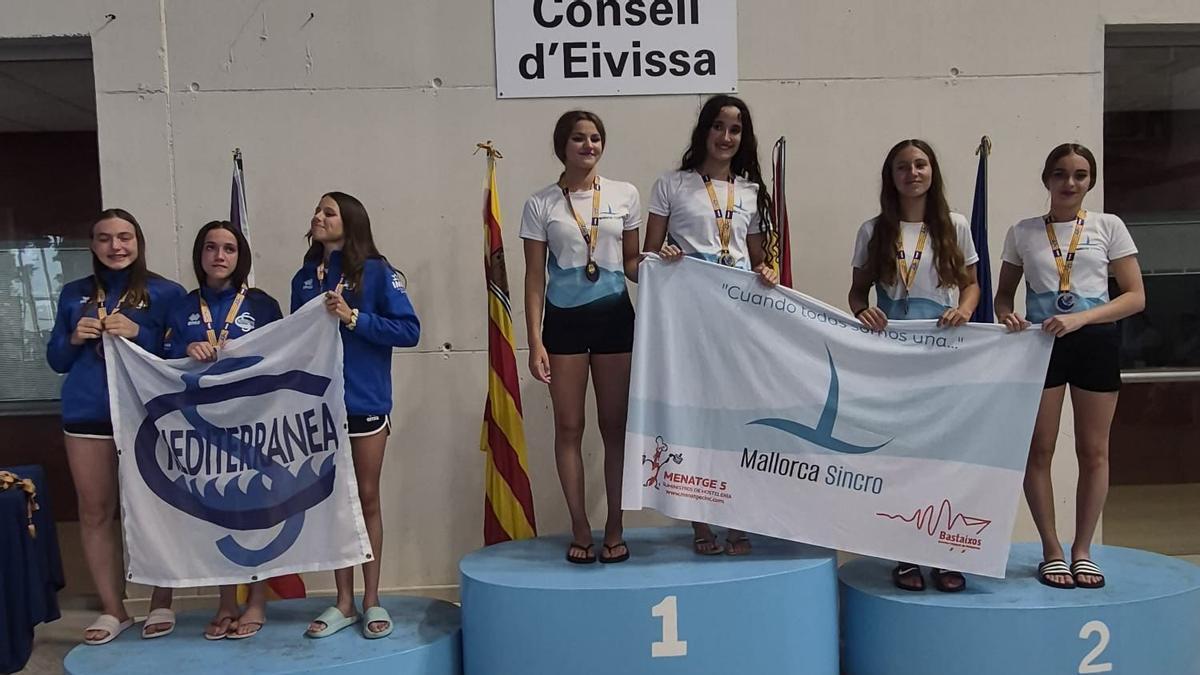 Podium del Campeonato de Baleares