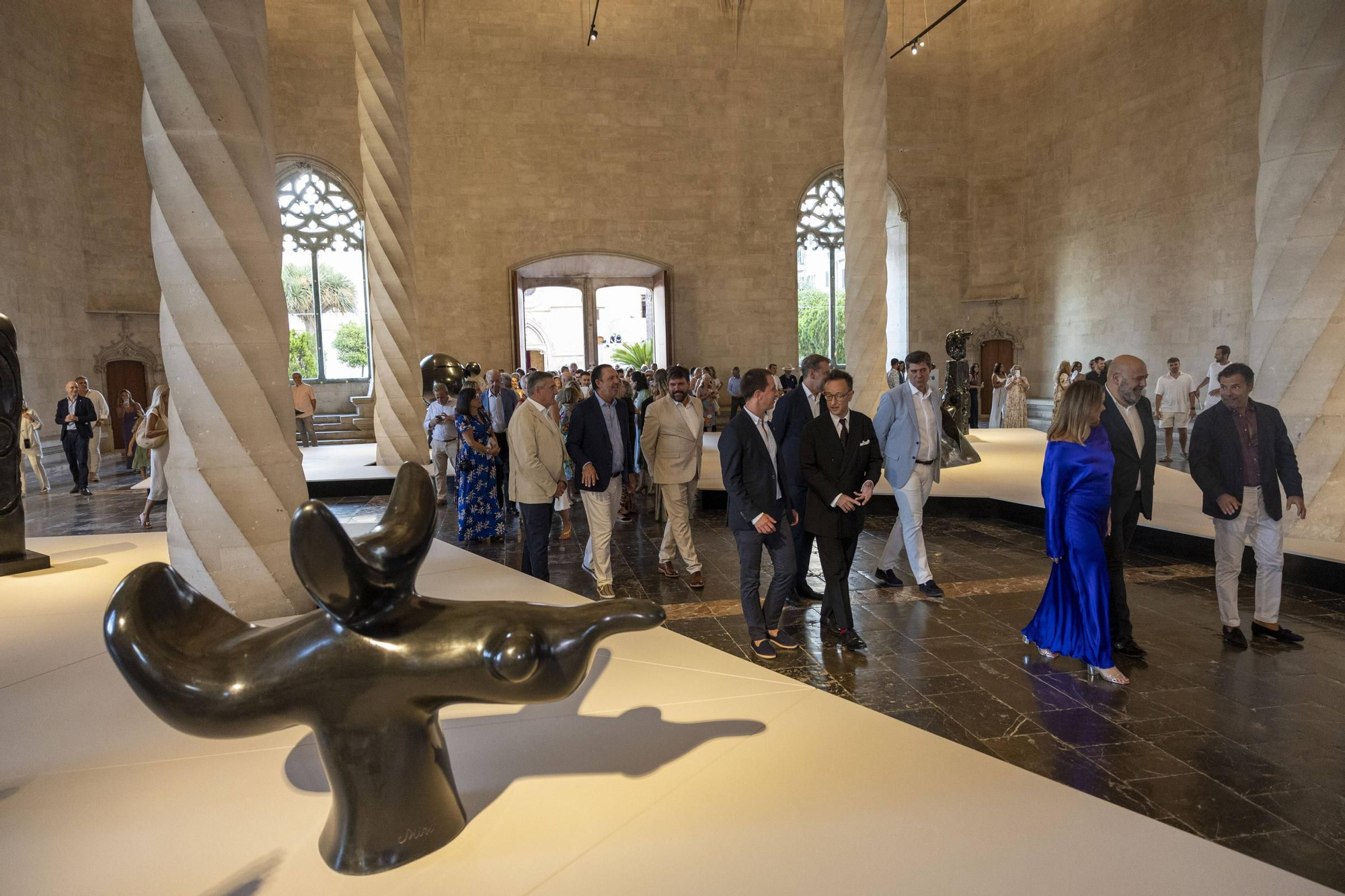 La exposició de Miró en La Llotja, en imágenes