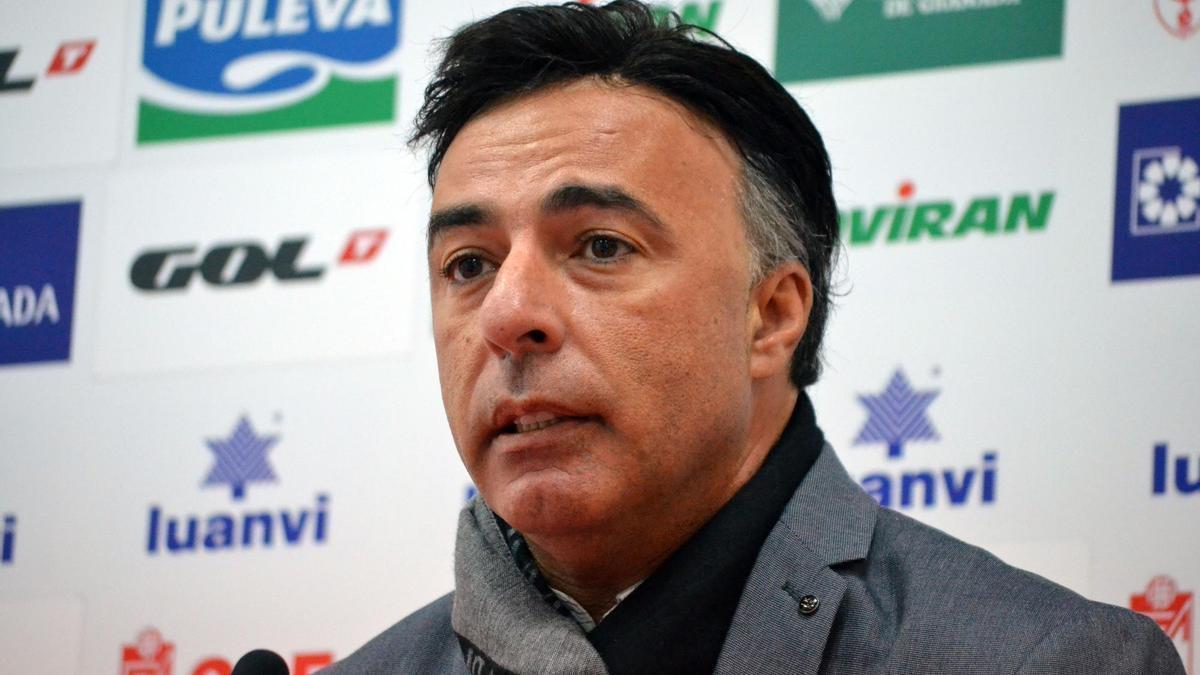 El murciano Quique Pina, expresidente del Granada Club de Fútbol