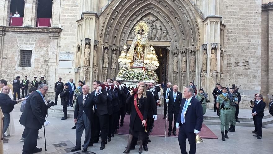Procesión de la Virgen de los Desamparados de València 2025