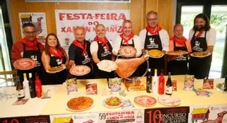 A Cañiza hará un bocadillo de jamón de veinte metros para iniciar su feira-fiesta