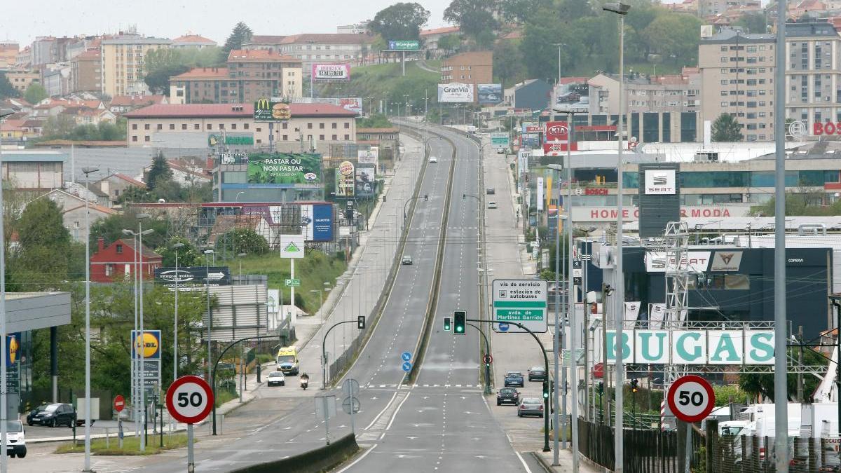 La Avenida de Madrid, en Vigo  // Marta G. Brea