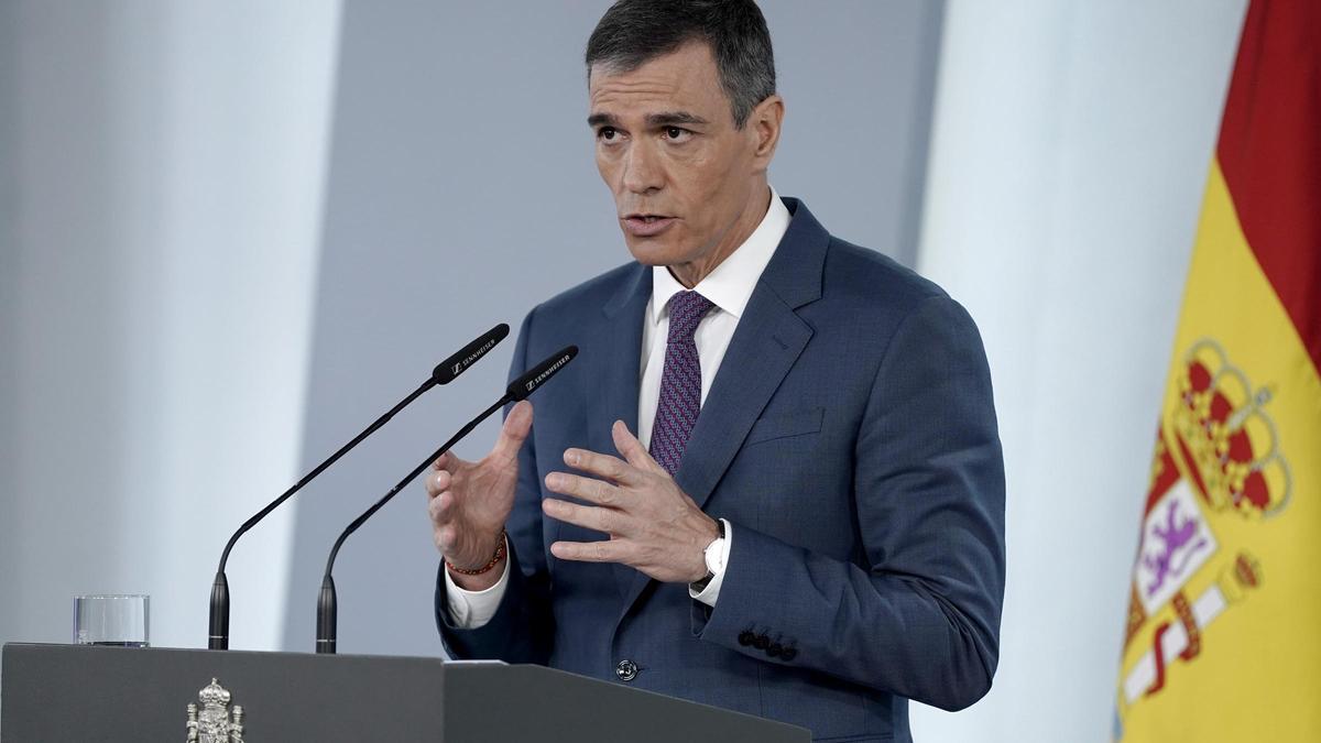 Comparecencia de Pedro Sánchez tras el apagón