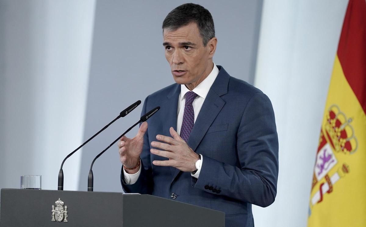 Comparecencia de Pedro Sánchez tras el apagón