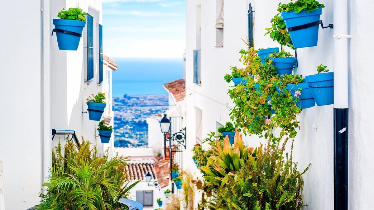 Mijas, España, destinos soleados, puente diciembre