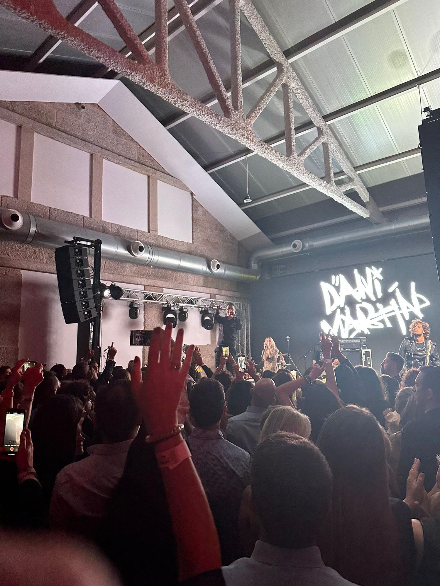 El exclusivo concierto de Dani Martín en Vigo