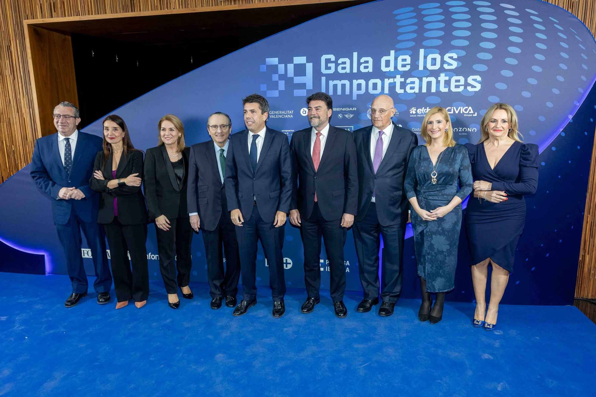 Las mejores fotografías de la Gala de los Importantes de INFORMACIÓN 2023 (8/8)