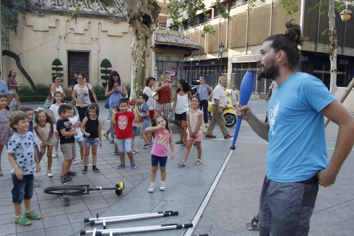 Fotogalería: Taller de circo para niños.