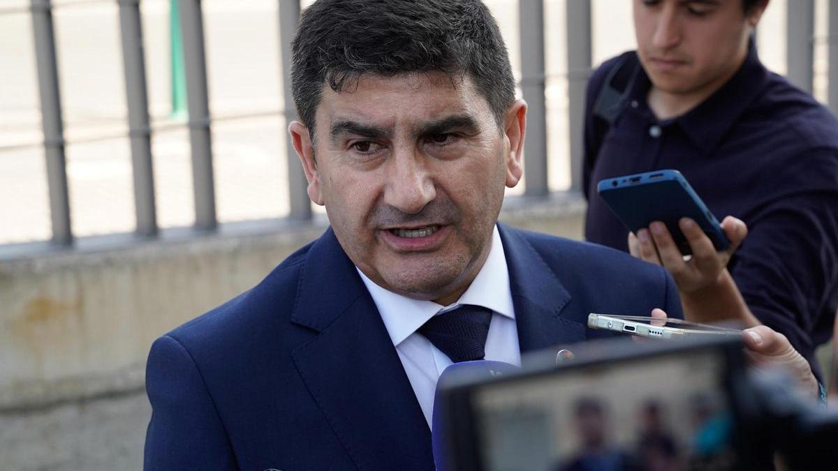 El delegado del Gobierno en Galicia, Pedro Blanco.