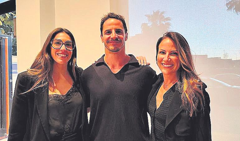 Marga Amengual, Jaime Company y Fiona Costa.