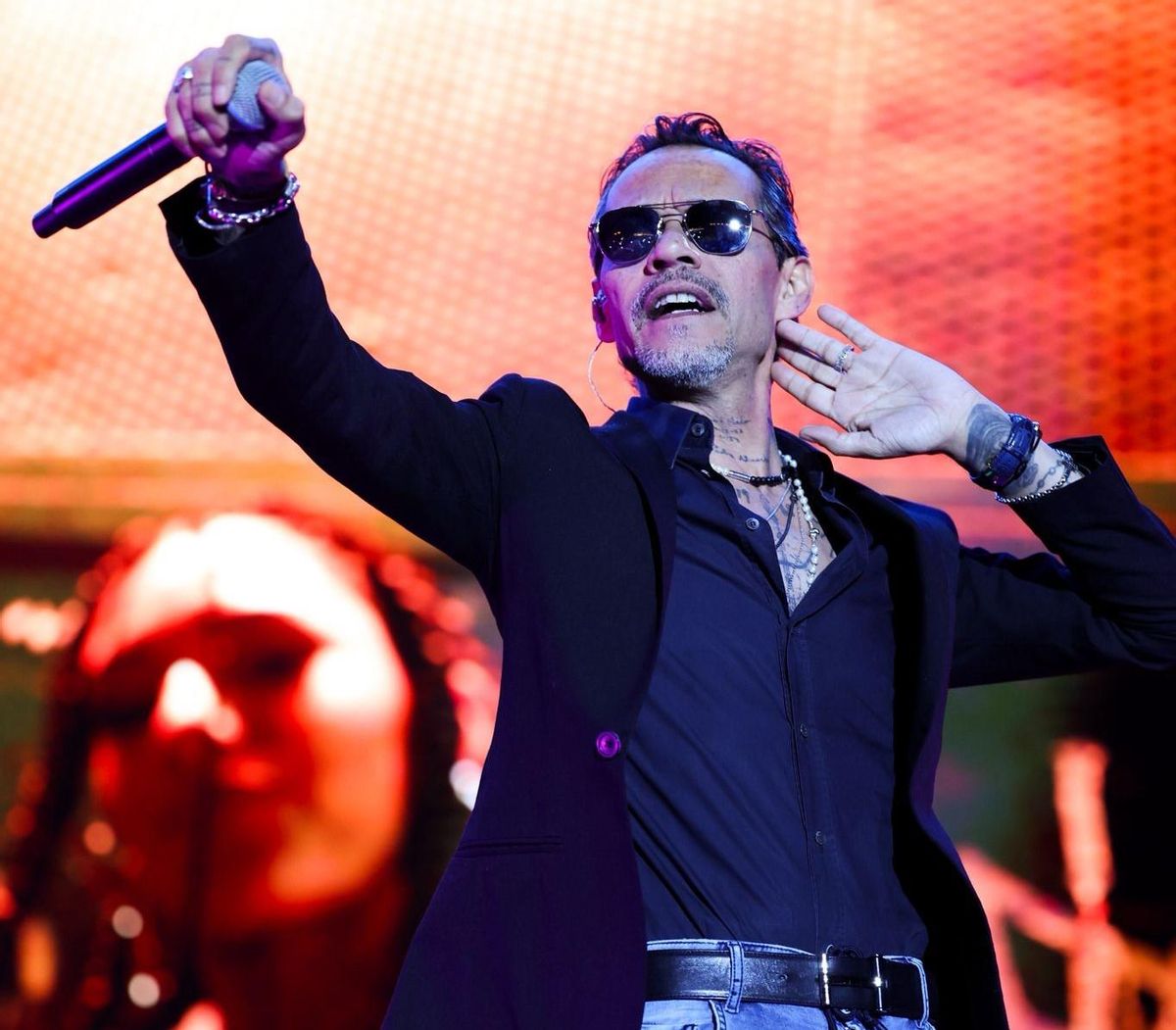 Marc Anthony lässt seine Fans immer wieder mitsingen