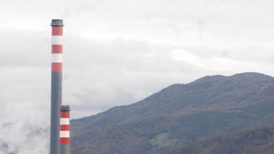 Central térmica de Soto de Ribera.