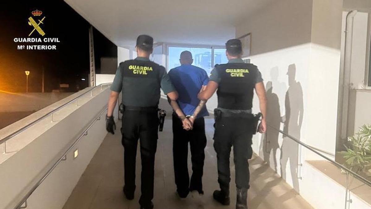 Detenido por la Guardia Civil en Formentera.